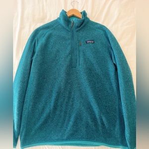 Patagonia better sweater quarter-zip fleece pullover - men's